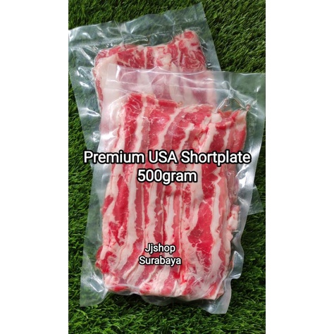 Beef USA Shortplate 500gram daging yoshinoya dan Aus low fat 500gram