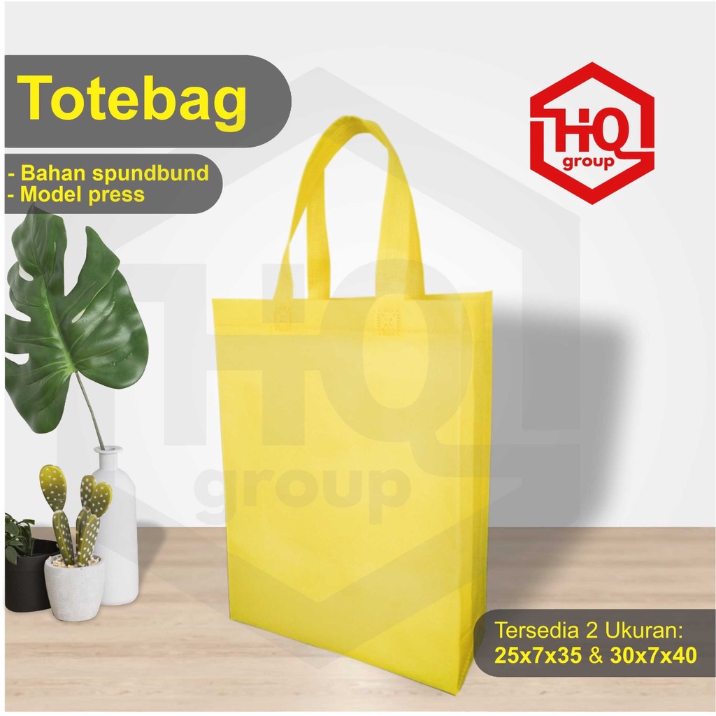 TOTEBAG SPUNDBUND YELLOW