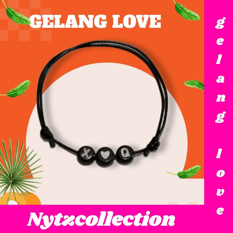 Gelang Love Gelang Inisial Gelang Tali