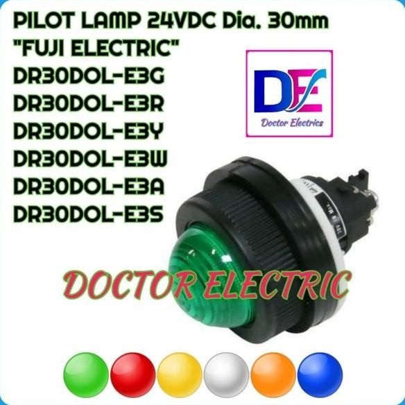 Pilot Lamp Diameter 30Mm Dr30 Dol-E3A Dr30Dol-E3S Fuji Electric