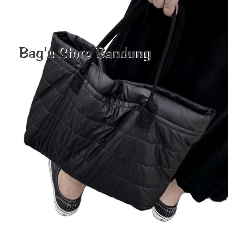 Tas Tote Wanita / Puffy bag Waterproof / Tas Kuliah Tas Laptop