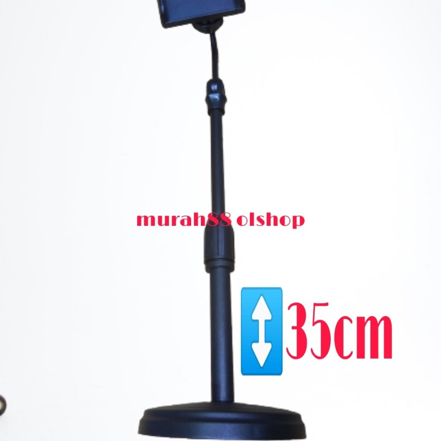 stand meja hp stan handphone di meja tinggi max 35cm