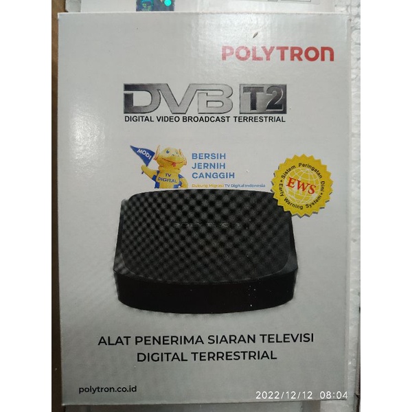 Polytron PDV 700T2 Set Top Box Digital DVBT2