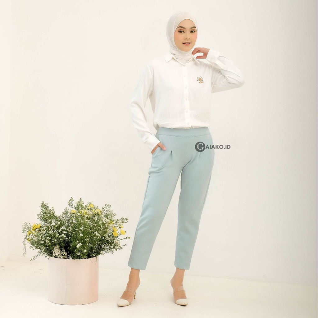 GAIAKO - HAREM PANTS SCUBA JUMBO - 301