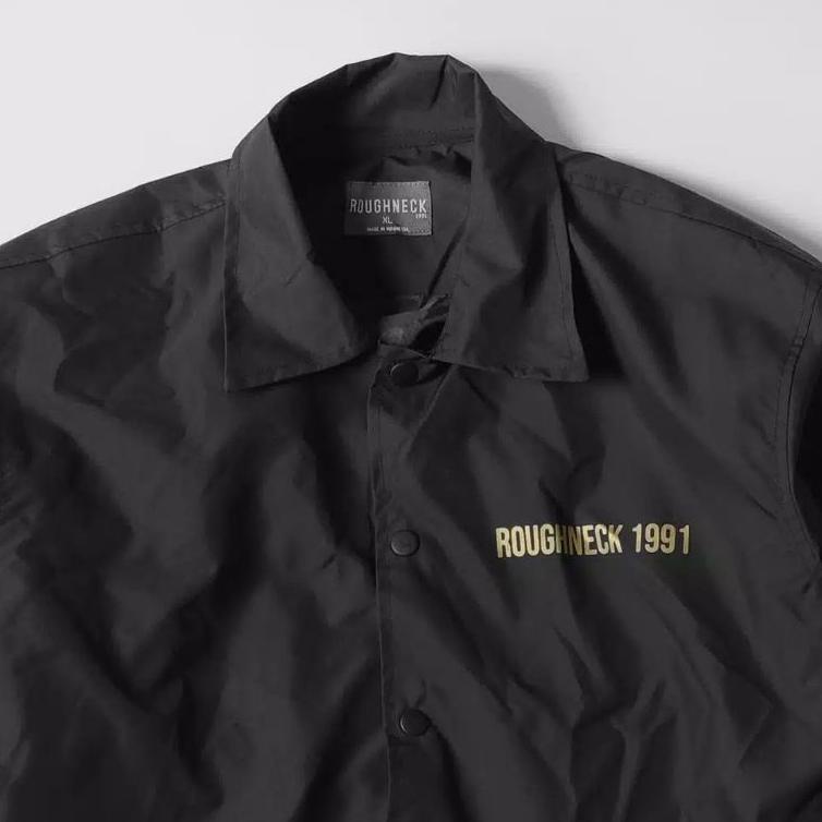 Terpercaya Roughneck CJ146 Black Coma of Euphoria Coach Jacket