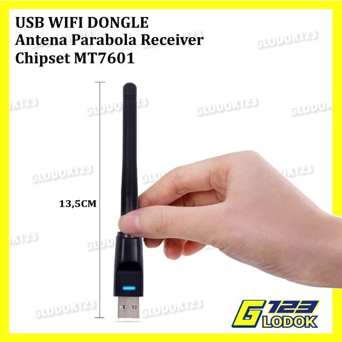 USB Wifi Set Top Box MT7601 Dongle STB Adapter Antena PC Laptop DVB T2