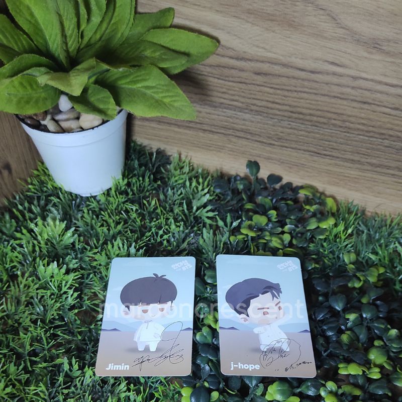 BTS IN THE SOOP Photocard Jimin Jhope Jung Hoseok
