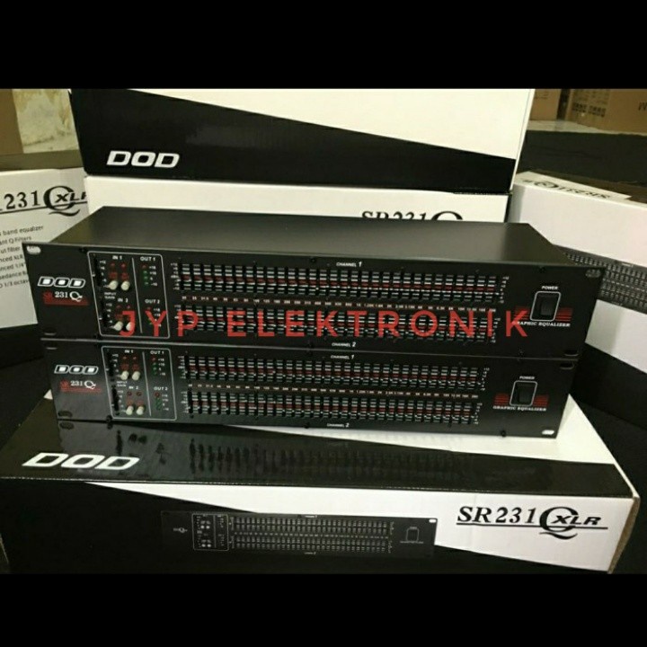 EQUALIZER DOD SR 231 / DOD SR231 / DOD SR-231 QX (31 channel) HIGH QUALITY