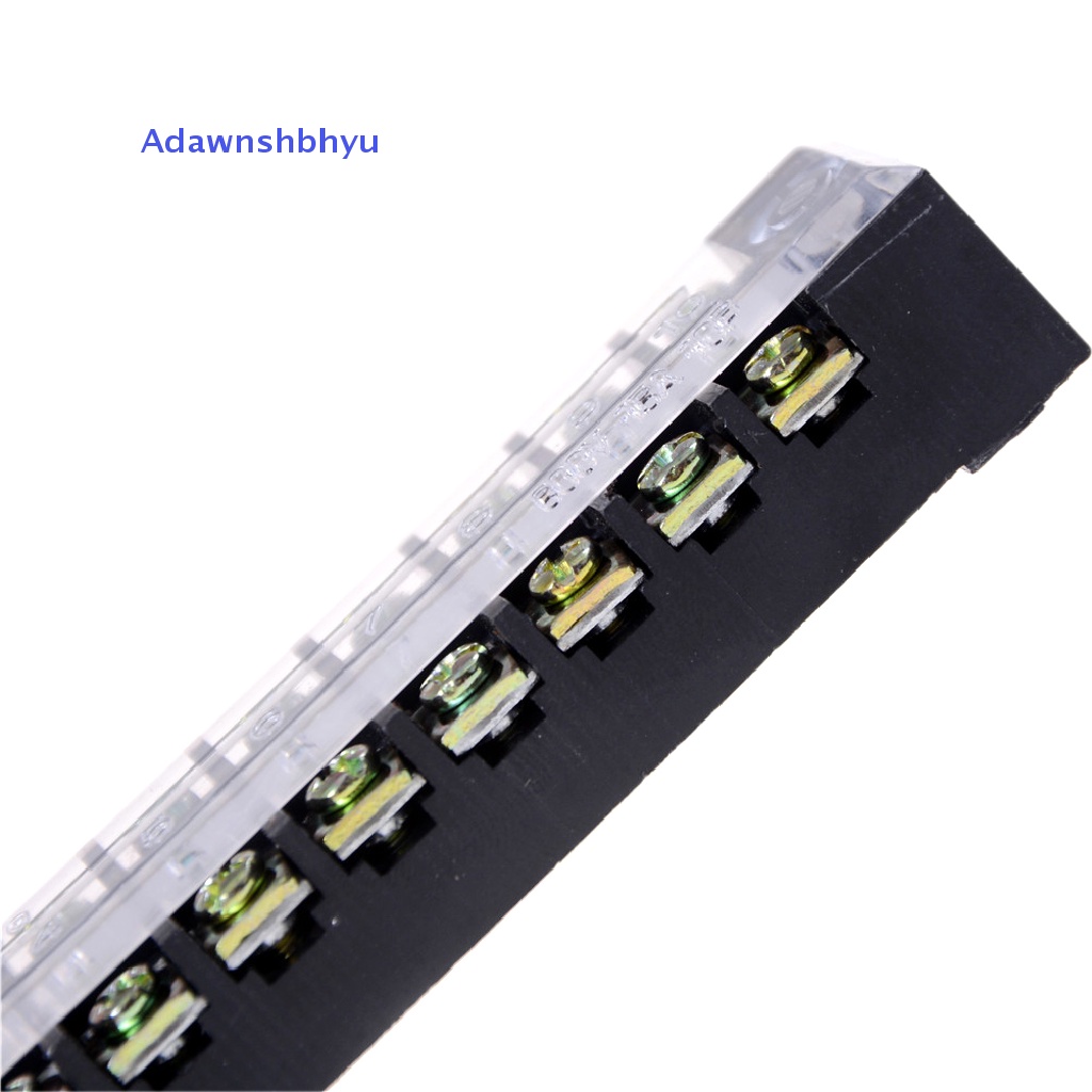 Adhyu TB-1510 10posisi Dual Rows Covered Screw Terminal Block 600V 15A ID