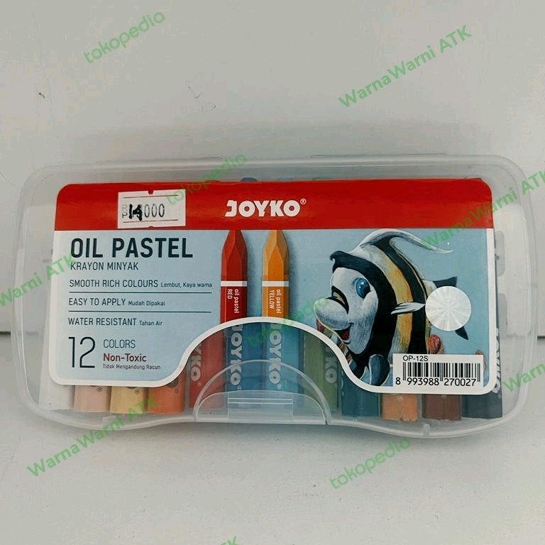 

Joyko Oil Pastel 12 Colors