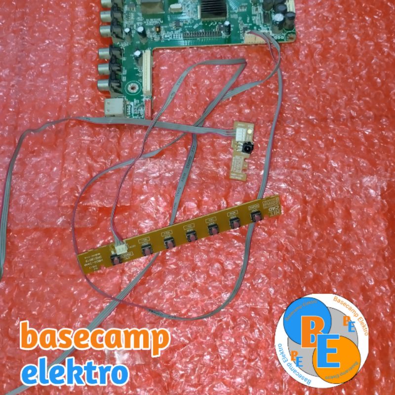 Modul Pcb Sensor Tombol TV LED POLYTRON PLD32T700 Sensor TV LED POLYTRON PLD 32T700 Tombol TV LED PO