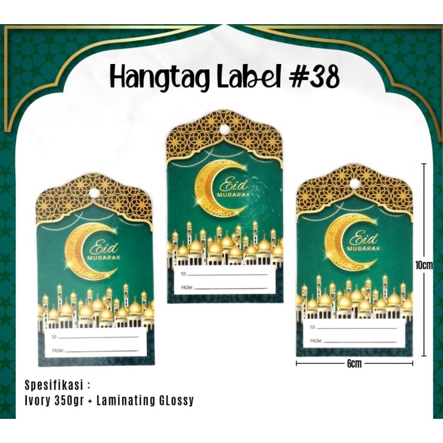 

Hangtag Label Idul Fitri 20 Uk 10x6 cm