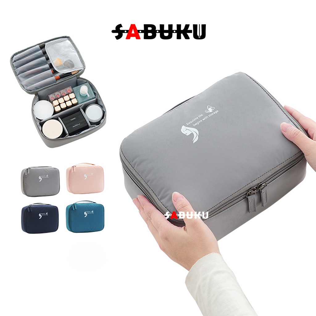 Tas Kosmetik Pouch Make Up Mini Organizer Dompet Kotak Pouch Travel Make Up Bag - 277