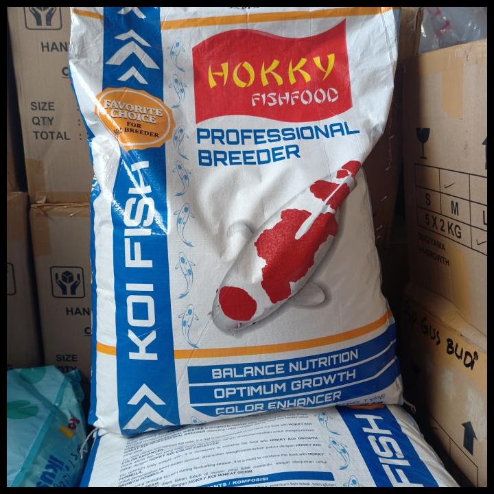 Promo Hokky Profesional Breeder 10 Kg/Pakan Ikan,Pakan Koi