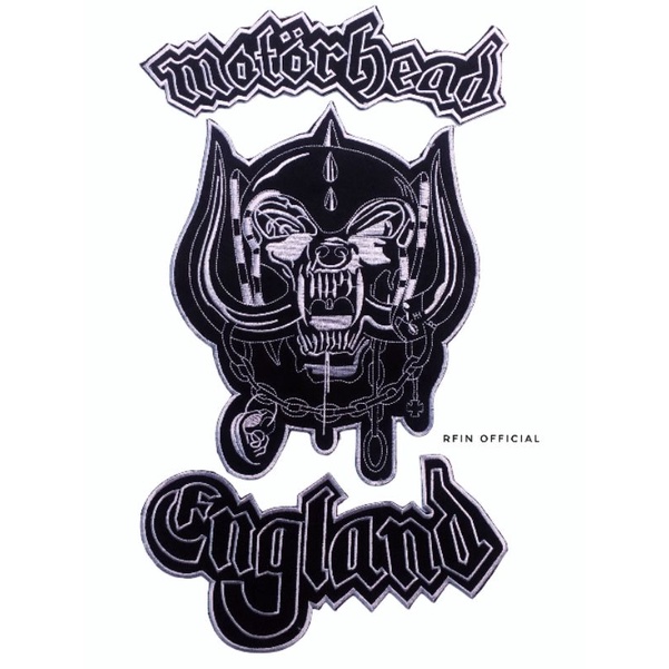 BACKPATCH MOTORHEAD / EMBLEM BORDIR