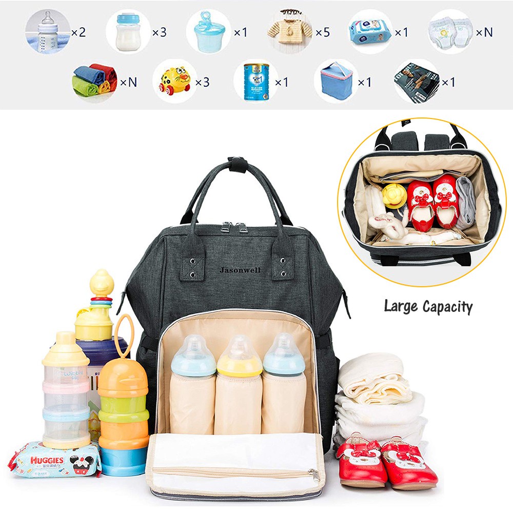 Tas Ransel Popok Bayi Jasonwell Multifungsi Promo Murah Bandung