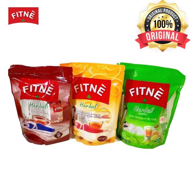 

[BISA COD] Fitne Herbal Infusion Tea Bigpack 30 & 40 sachet