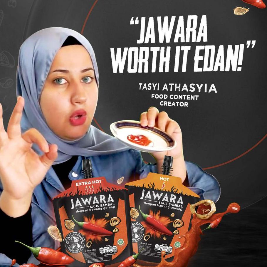 HARGA GROSIR Jawara Saus Sambal Extra Hot 340 ml - Twin Pack