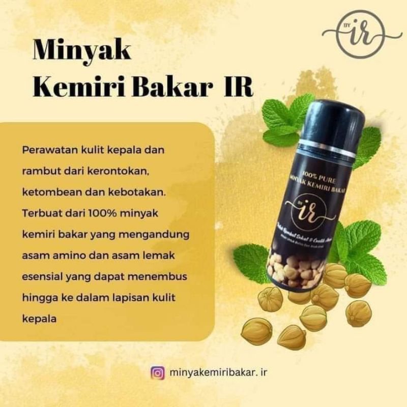 MKB IR (MINYAK KEMIRI BAKAR IR)
