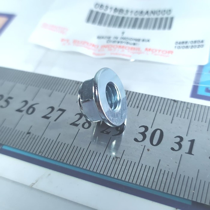 Suzuki Parts 08319B3108AN000 Mur Gear Rantai Belakang Suzuki Satria FU 150 Ori