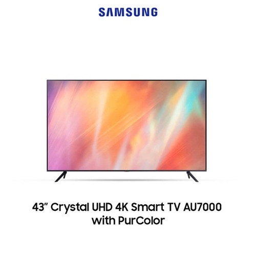 SAMSUNG TV LED 43" SMART UA-43AU7000