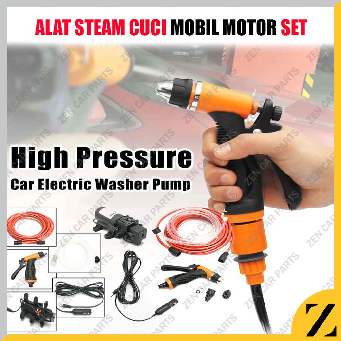 1 Set Alat cuci steam DC steam motor mobil Power Sprayer Alat Portable