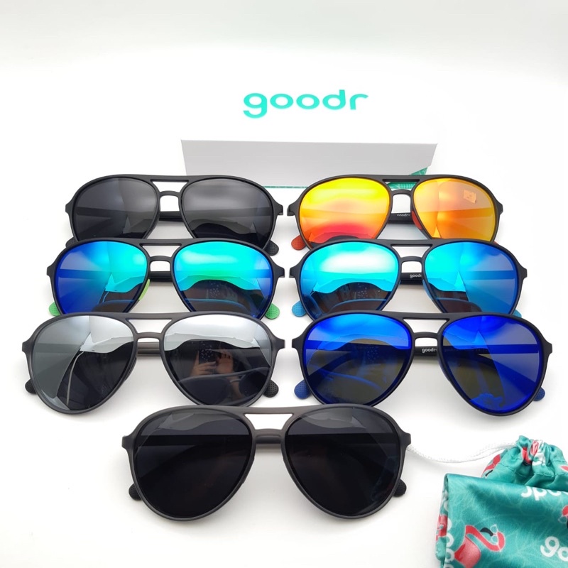 Kacamata Fashion Goodr Keren Cowok Cewek Lensa Polarized Fullset