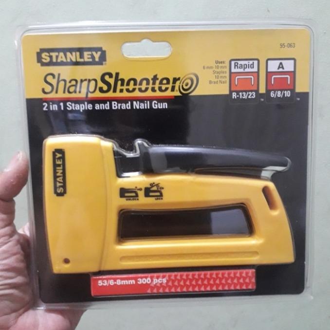 

staples Tembak besar 2 in 1 staple brad nail Gun STHT95063 stanley