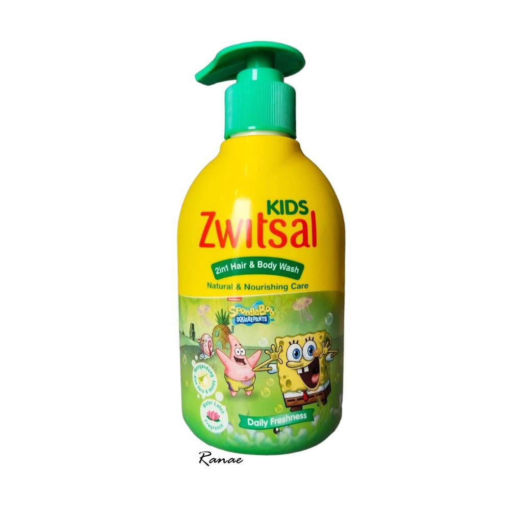 Zwitsal Kids 2in1 Hair &amp; Body Wash / Bubble Bath 280ml