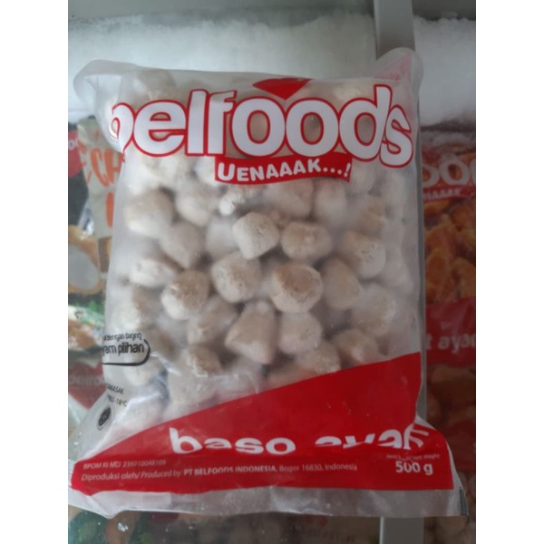 

Belfoods Bakso Ayam 500 gr isi 50 pcs