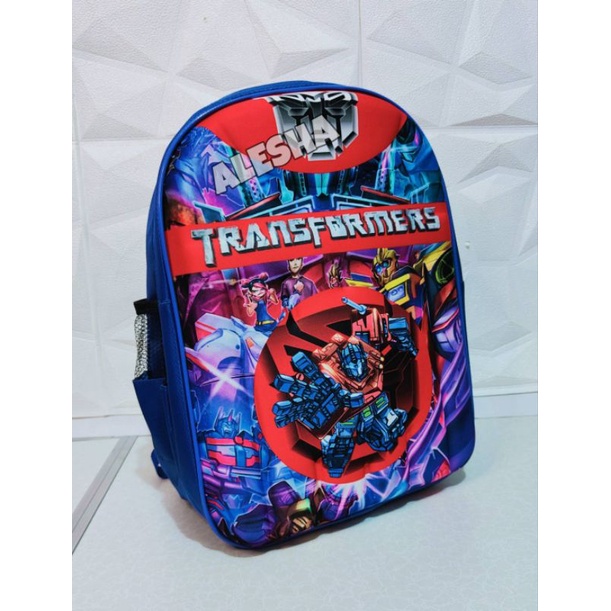 Tas Sekolah Anak Laki-laki Karakter TRANSFORMERS - Ransel Anak SD - Karakter SPIDERMAN - Tas Laki Laki  - Ransel SPIDERMAN Anak - Tas Anak SD Tas Anak  Kekinian