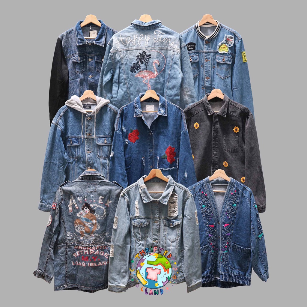 JAKET JEANS / JAKET DENIM WANITA BRANDED