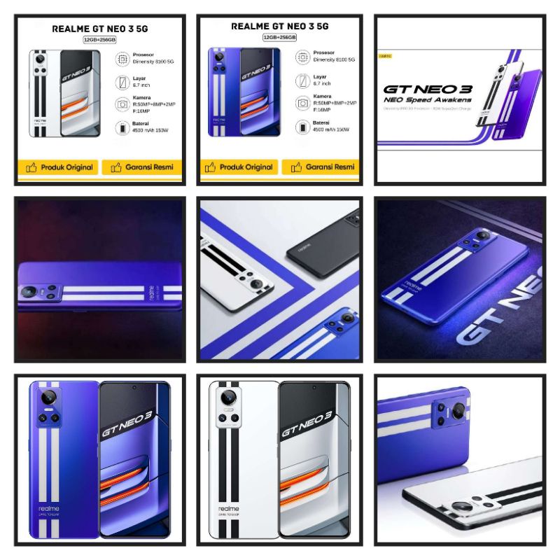 Realme GT Neo 3 5G 12GB 256GB