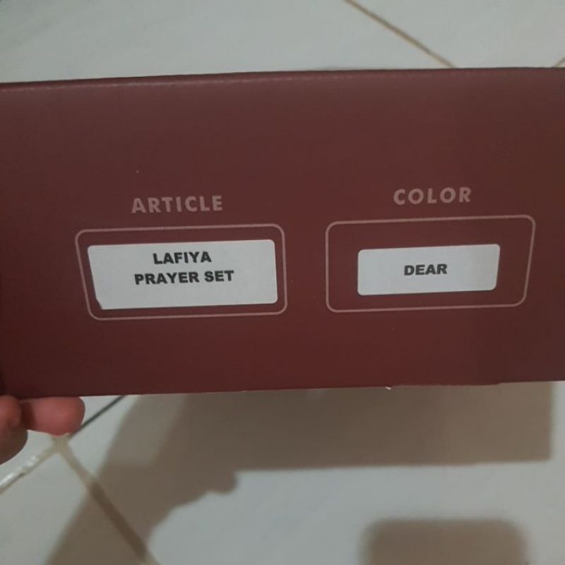 Heylocal.id Lafiya Prayet Set