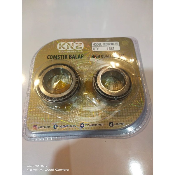 Komstir comstir Racing lahar bambu Nmax 155 Aerox 125 Aerox 155 Xeon Lexi 1set atas bawah