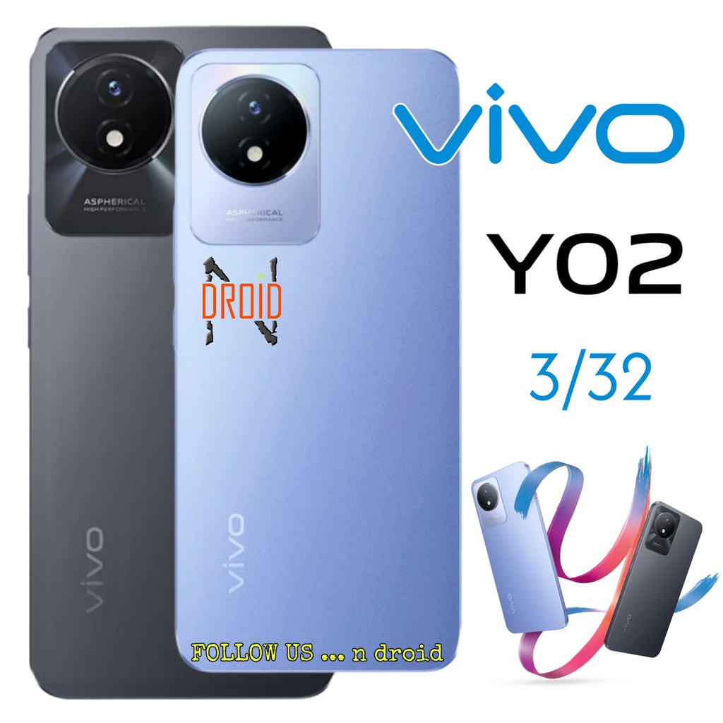 Jual VIVO Y02 3/32 - GARANSI RESMI - HP VIVO Y02 RAM 3GB ROM 32GB - HP ...