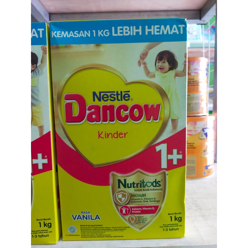 DANCOW 1+ MADU DANCOW 1+ VANILLA 1kg