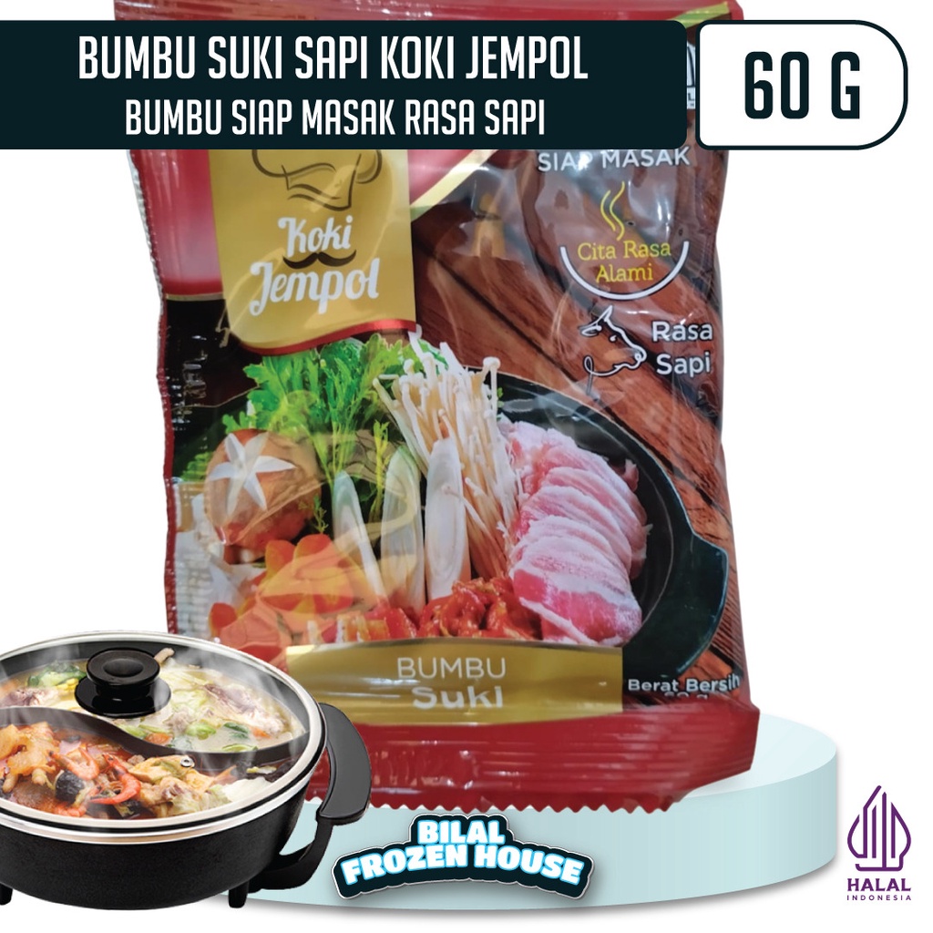 

Koki Jempol Bumbu Suki 60gr - Bumbu Suki Instan