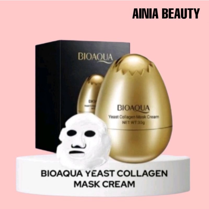 BIOAQUA YEAST COLLAGEN MASK 30G
