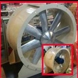 Axial Fan Direct 18inc 1400rpm Forca
