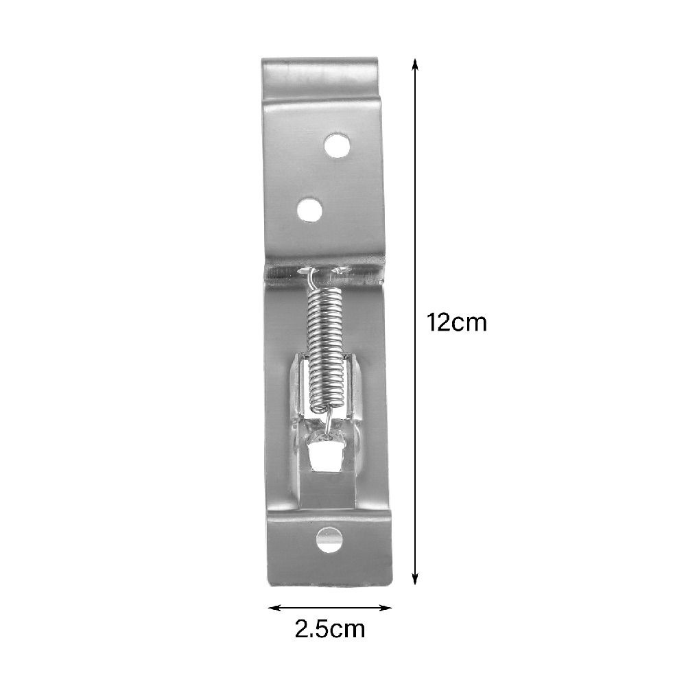 POPULAR 2pcs Klip Plat Nomor Trailer Onderdil Mobil Plat Nomor Frame Plat Kendaraan Klip Plat Nomor