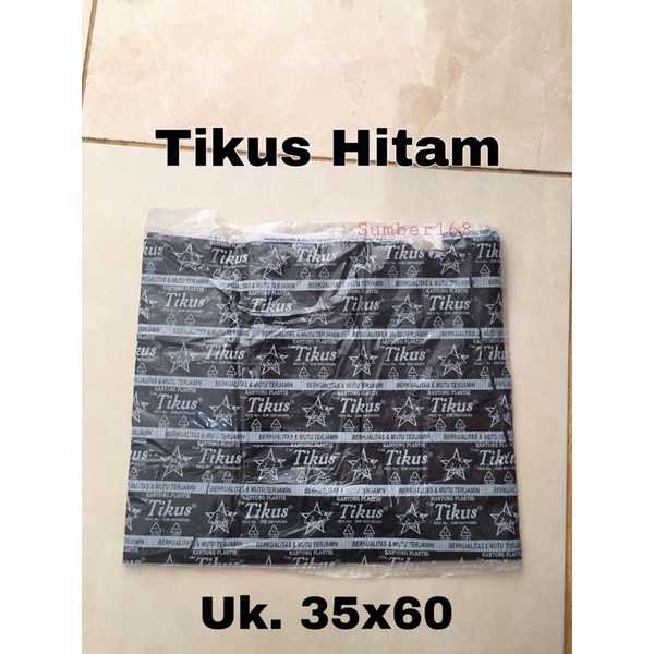 KRESEK SAMPAH HITAM | KRESEK JUMBO | KRESEK CAP TIKUS UKURAN 35x60 | KRESEK SEA GULL 35x60 | SEAGULL