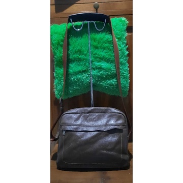 sling bag kulit asli brand daks lengkap noser (monza bag)