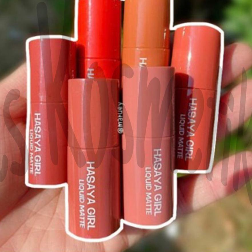 FREE ONGKIR!Hasaya Girl Lipstik Sweet Love 1 Set isi 6 Pcs / Grosir Kosmetik|SQ8