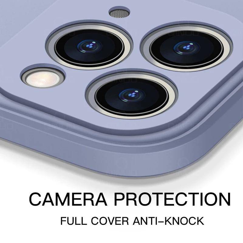 Untuk Huawei Mate40 30 20 Pro Lite Case Persegi Cair Lembut Silikon Cover Untuk Huawei Y9 Prime 2019 P Smart Z Case