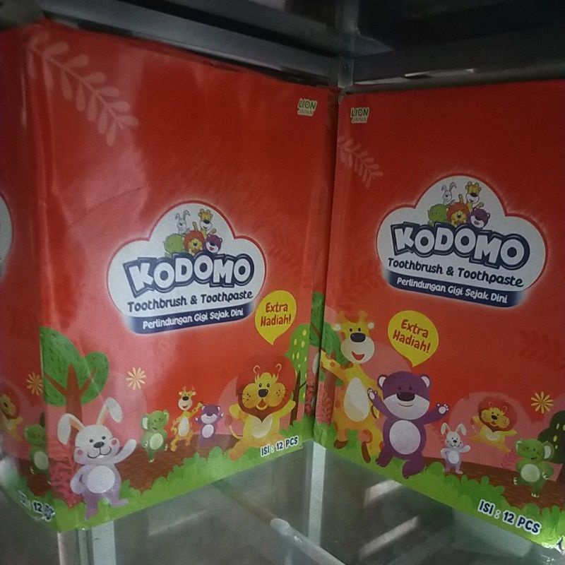 kodomo paket sikat gigi dan odol anak murah