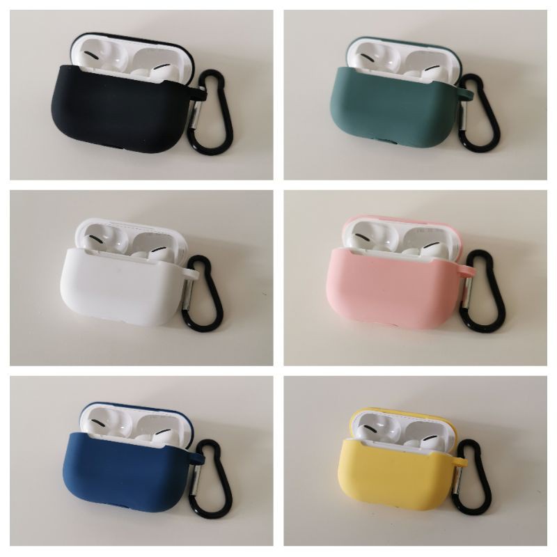 SOFTCASE/AIRPODS PRO HANG SILICONE CASE MACARON