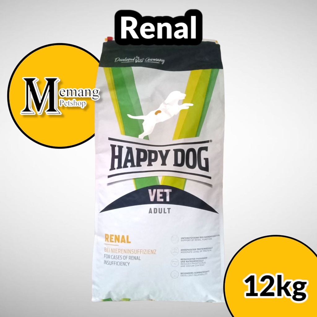Happy Dog Vet Diet Renal 12Kg - Makanan Anjing - Food