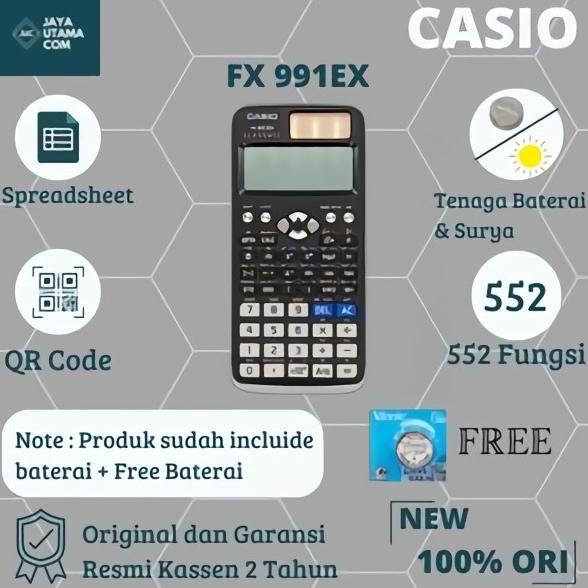 

Kalkulator Casio FX 991EX