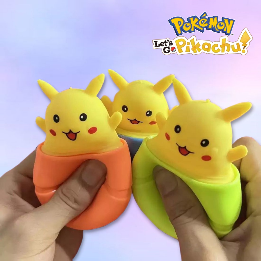 Mainan Squishy Labu Pumpkin Pop it Karet Silikon Balon Silicone Mainan Anak